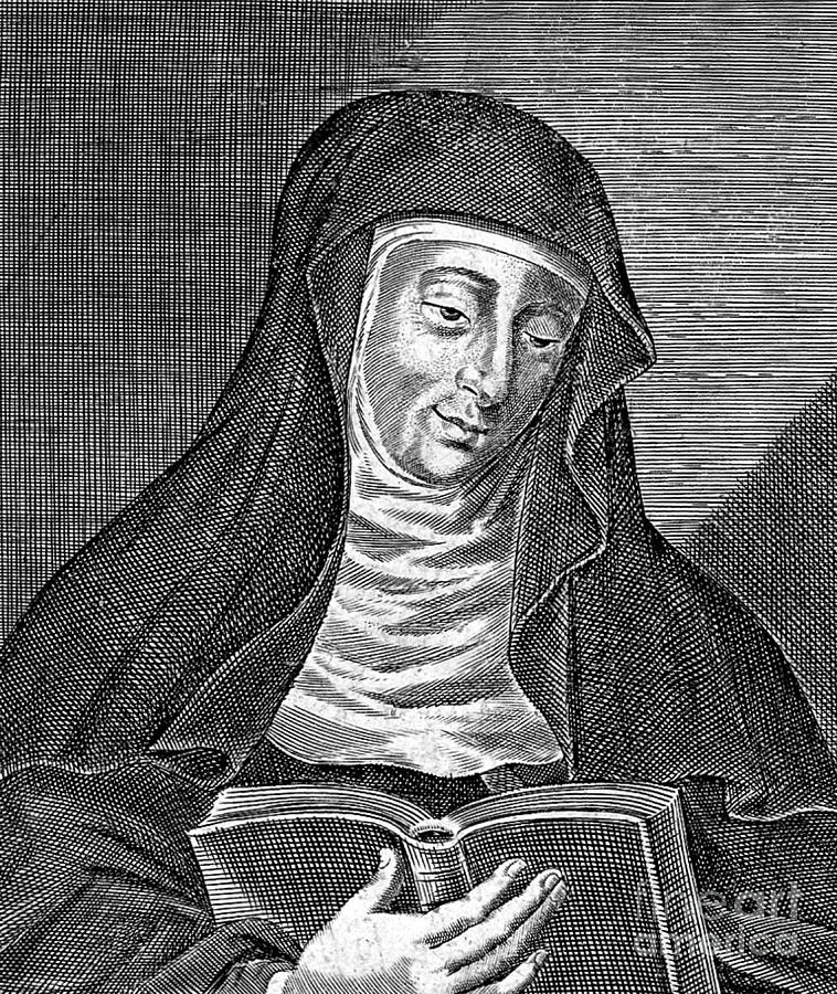 Hildegard Of Bingen, German Polymath Photograph by Wellcome Images