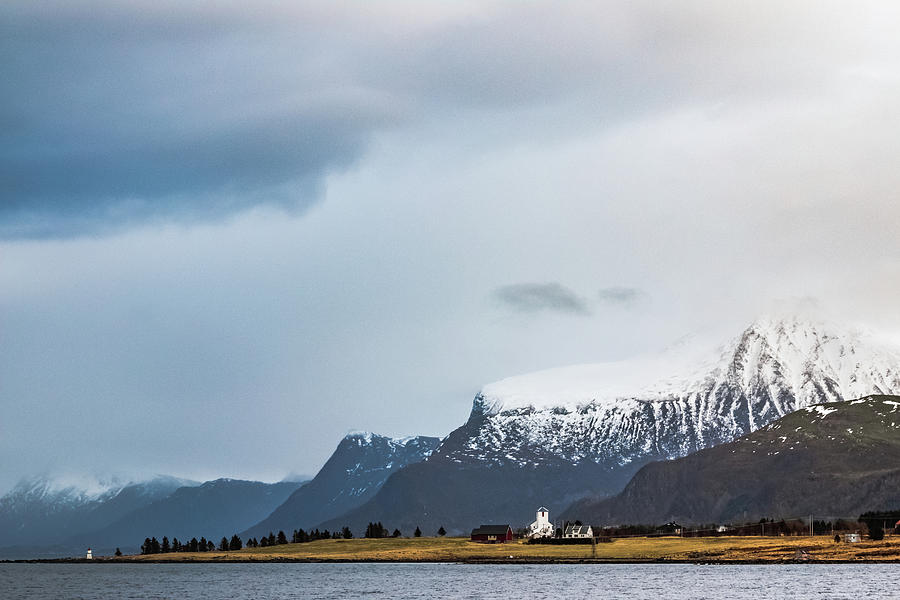 Hildre Norway Lighthouse Photograph by Adam Rainoff