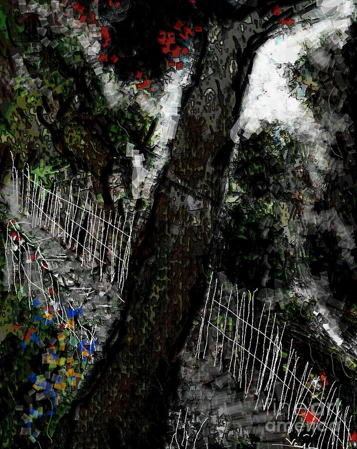 Hill and jungles Digital Art by Subrata Bose