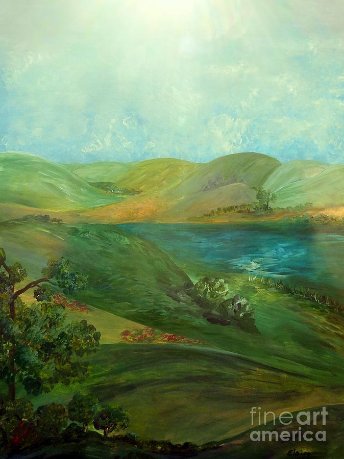 Hill Country Painting by Eloise Schneider Mote