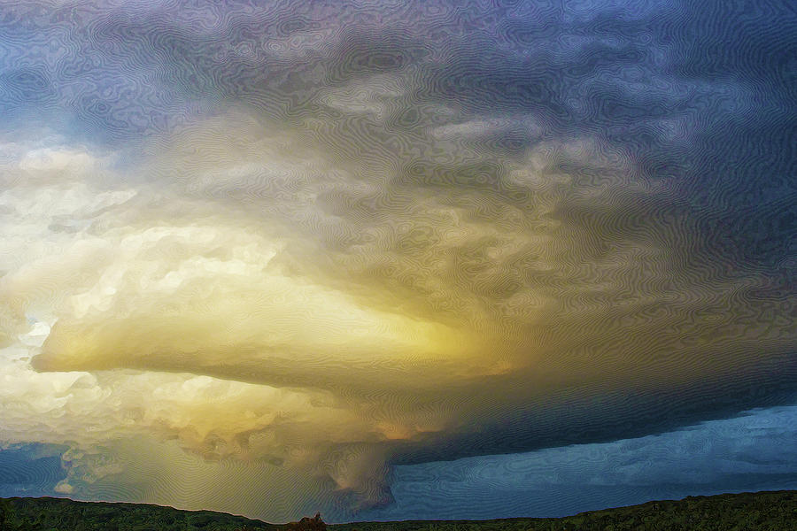 Hill Country Storm Photograph by Pamela Showalter