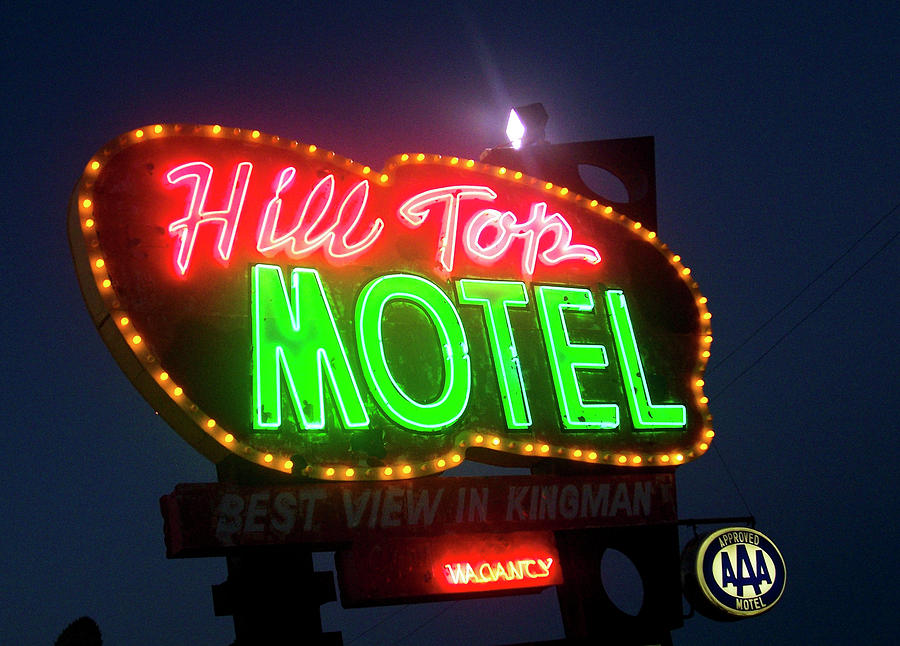 Hill Top Motel Photograph by Matthew Bamberg
