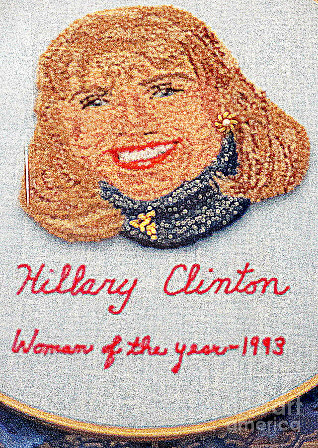 Little Rock Photograph - Hillary Clinton Woman Of The Year by Randall Weidner