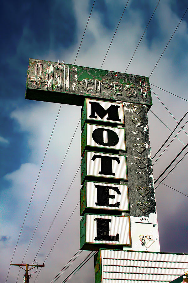 Hillcrest Motel Photograph by Bonnie Follett
