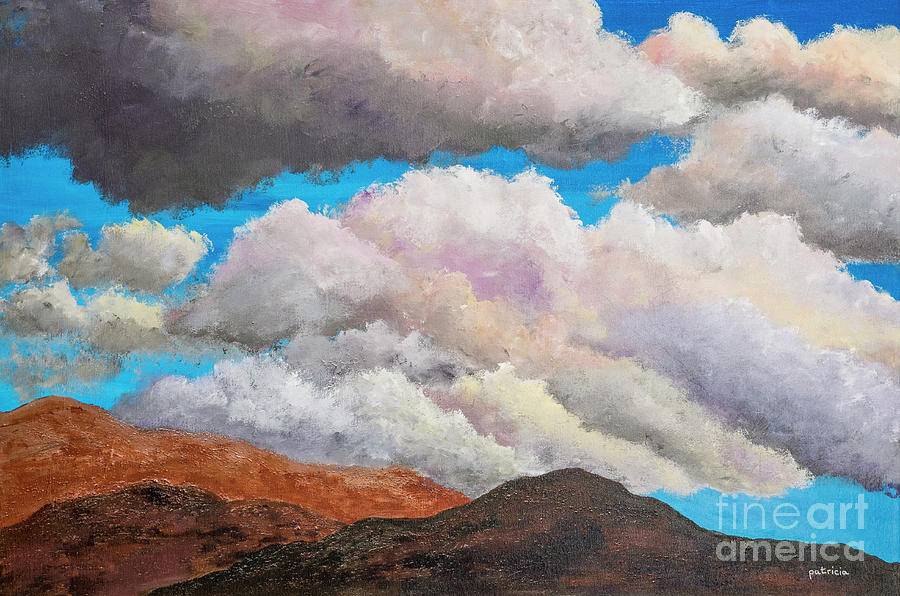 Hills and Clouds II by Patricia Gould Hills and Clouds II by Patricia Gould