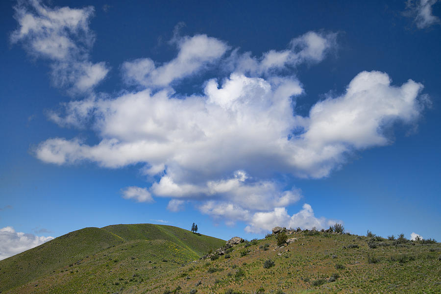 Hills and Sky Photograph by Allan Van Gasbeck