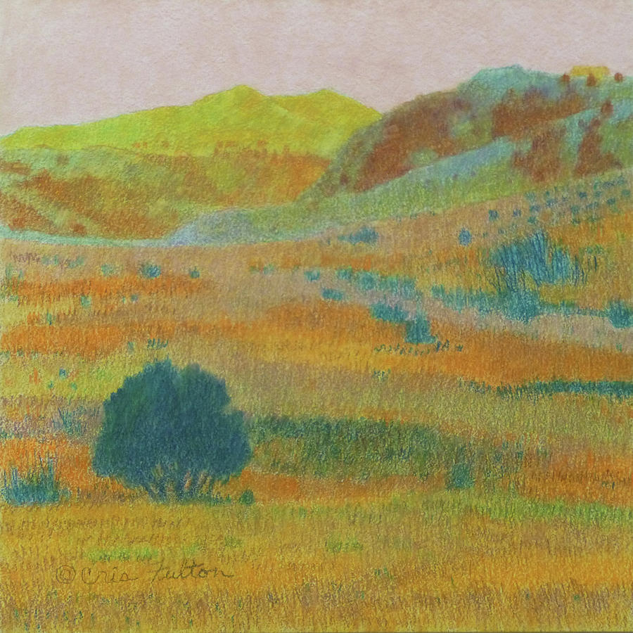 Hills of Dakota Dream Painting by Cris Fulton