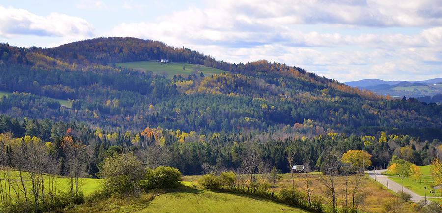 Hills of Vermont Photograph by Corinne Rhode