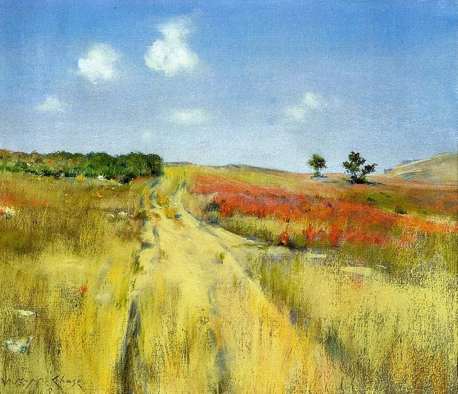 Hills Painting by William Merritt