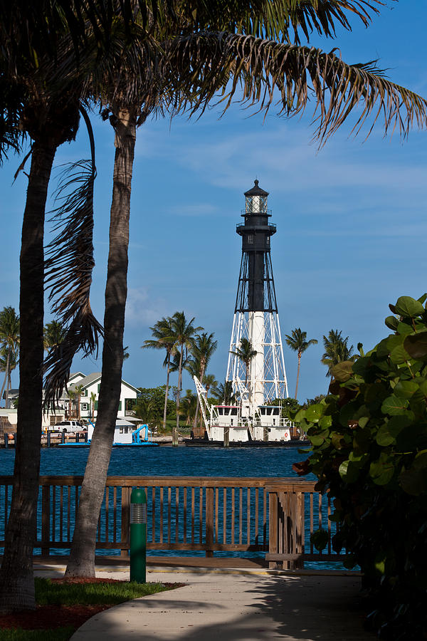 Hillsboro Inlet Lighthouse and Park Photograph by Ed Gleichman