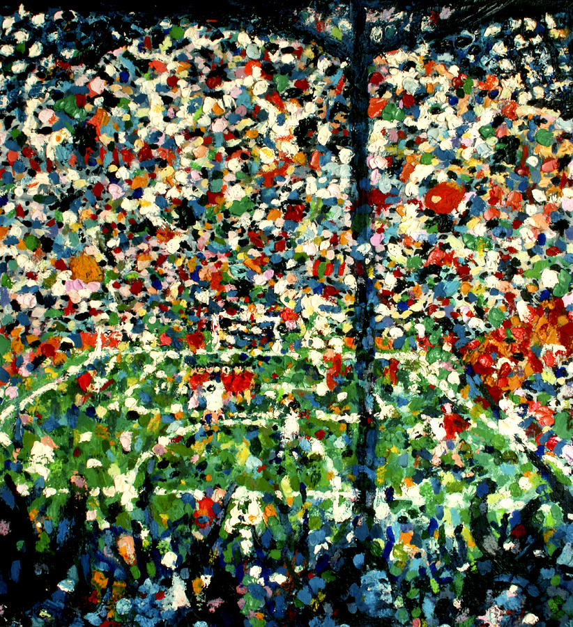 Soccer Painting - Hillsborough by Andy  Mercer