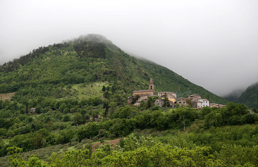 Hillside Italian Village Photograph by Andrew Fare