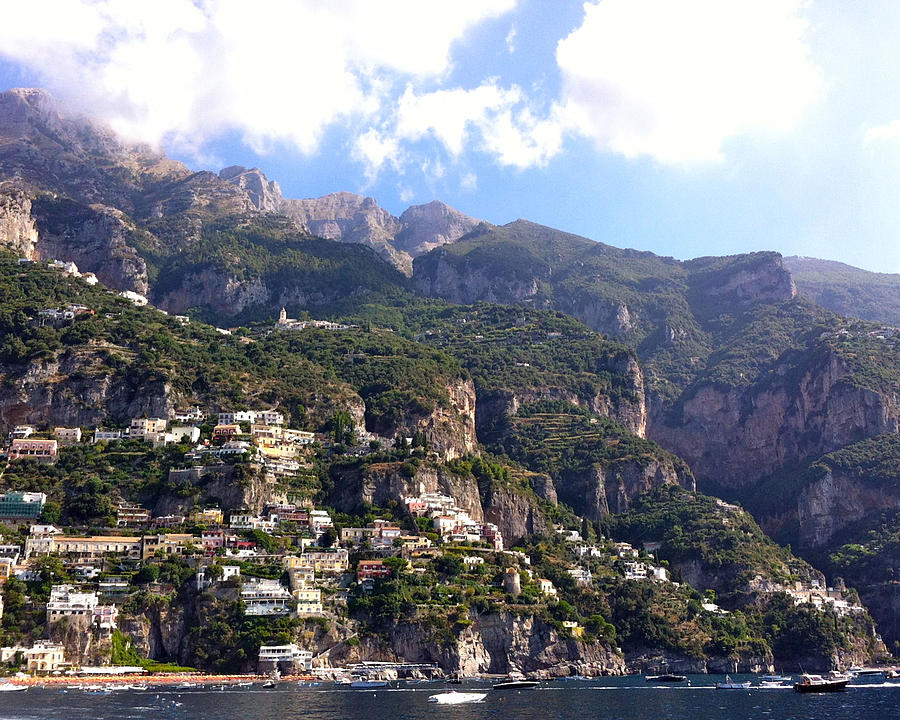 Hillside Town of Positano Italy Photograph by Keith Naquin | Fine Art ...