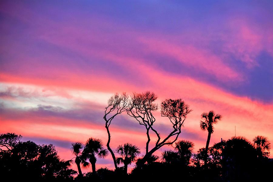 Hilton Head Sunset 1 Photograph by Mary Ann Artz