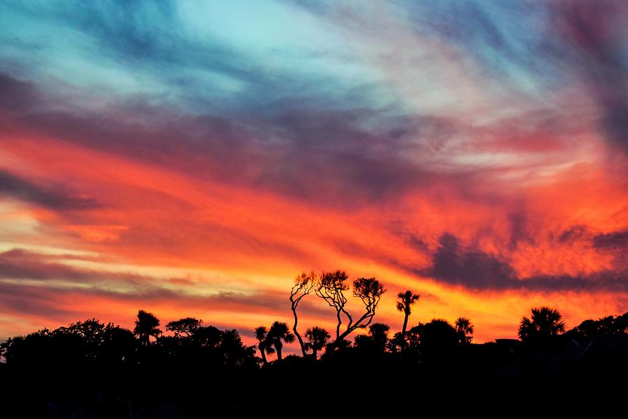 Sunset Photograph - Hilton Head Sunset 2 by Mary Ann Artz