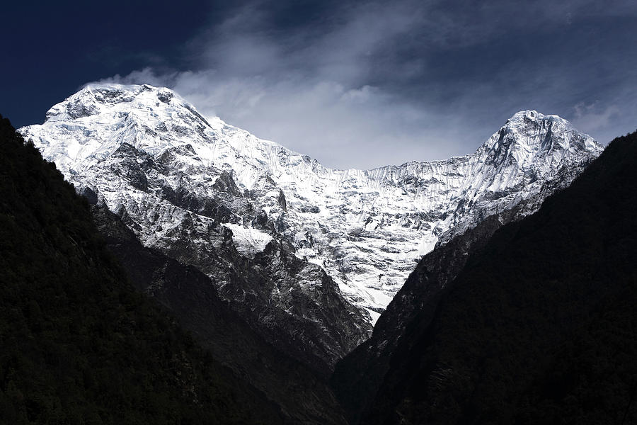Himalayan Mountain Peaks Photograph by Aidan Moran