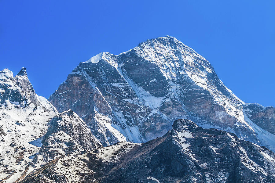 Seasons Photograph - Himalayan Peak in Gangotri Valley by Nila Newsom