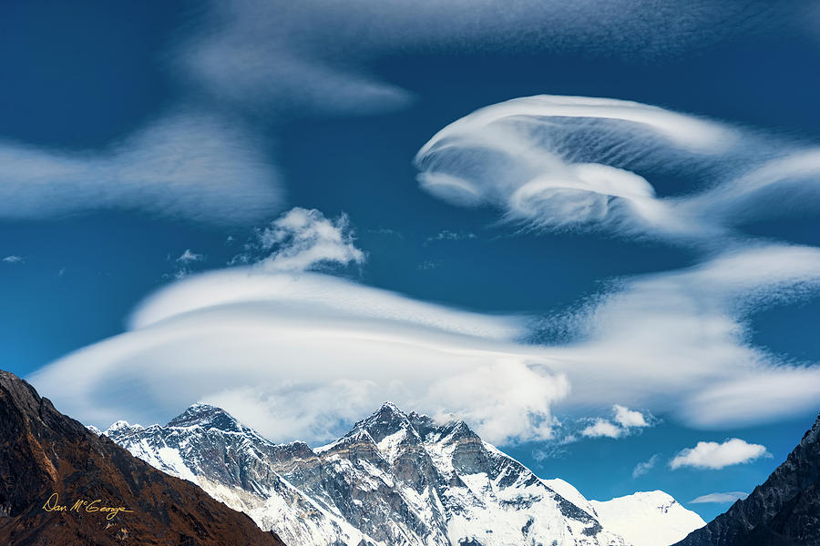 Himalayan Sky Photograph by Dan McGeorge