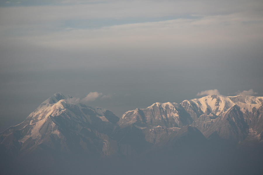 Himalayas from Almora Photograph by Jennifer Mazzucco