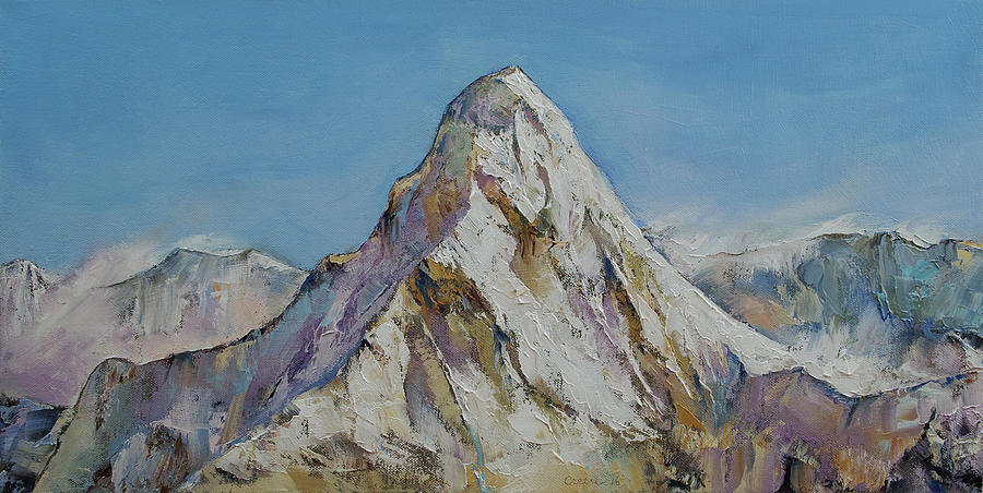 Himalayas Painting by Michael Creese