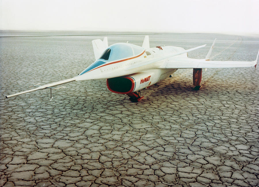 HiMAT FIGHTER PLANE, c1980 Photograph by Granger