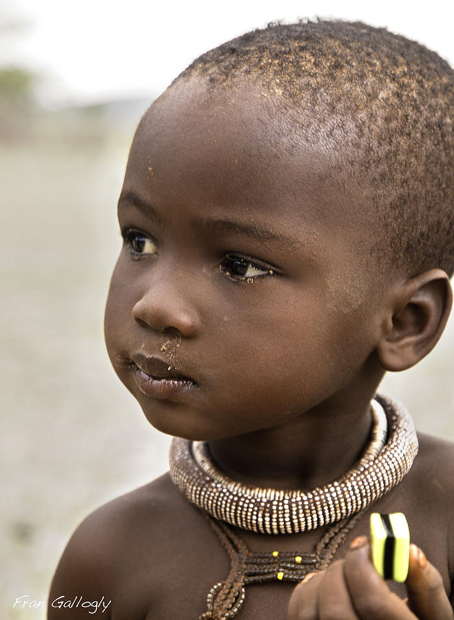 Himba Child With Candy Photograph by Fran Gallogly