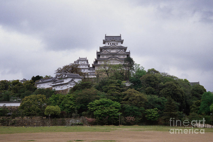 Architecture Photograph - Himeji Castle by Ei Katsumata
