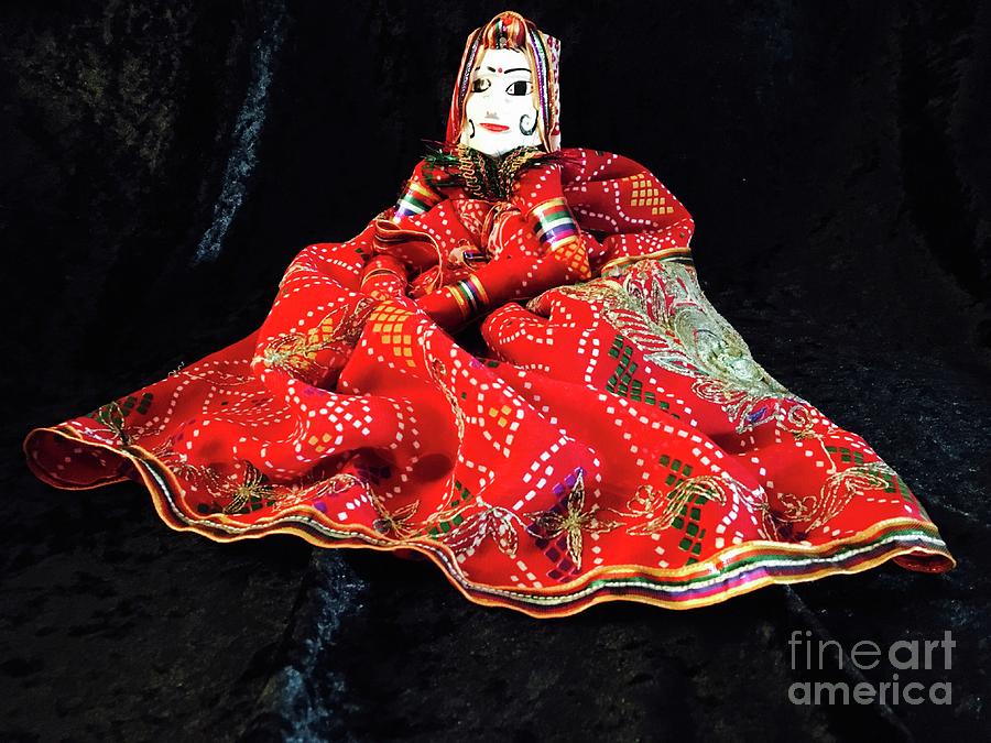 Hindu Hand Crafted Doll Photograph by Alice Terrill