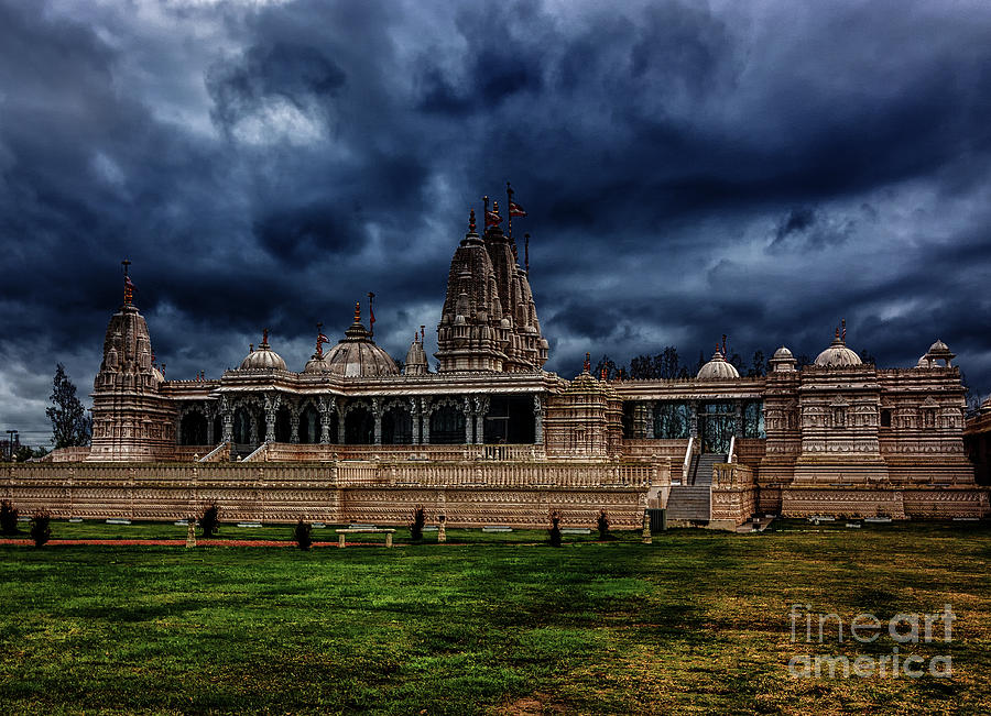 Hindu Temple Photograph by JB Thomas