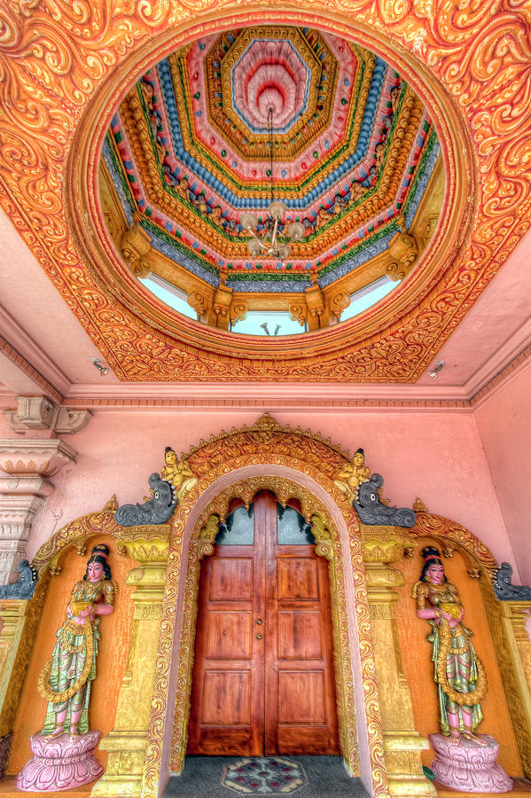 Hindu Temple Photograph by Nadia Sanowar