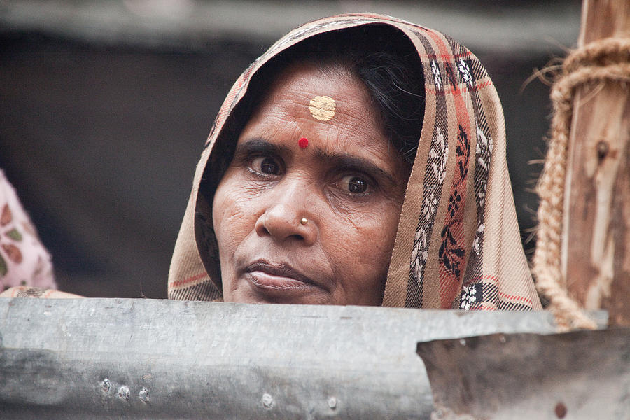 Hindu Woman Photograph by John Battaglino