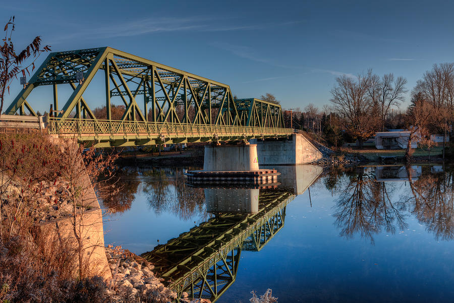 Hinmansville Bridge Photograph by Everet Regal