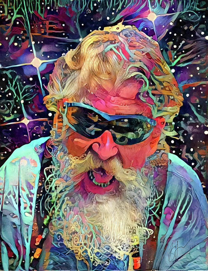 Hippie Steve Painting