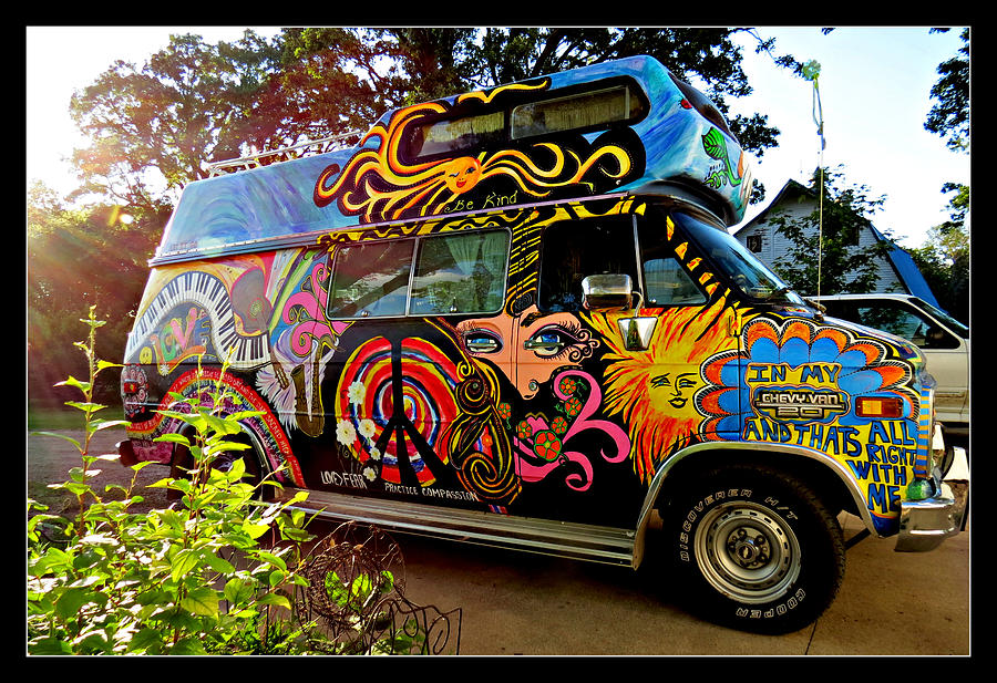 Hippie VAn. is a painting by Devora Rotering which was uploaded on December...