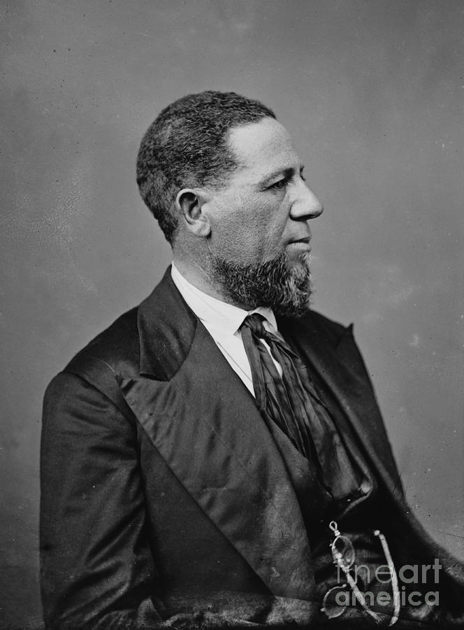 Hiram R. Revels, American Senator Photograph by Science Source