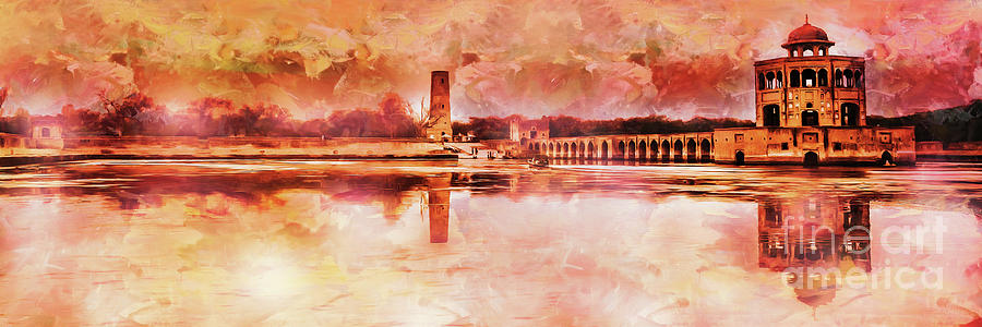 Architecture Painting - Hiran Minar 01 by Gull G