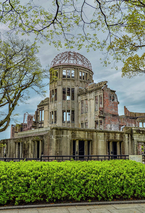 Hiroshima Peace Memorial Atomic Bomb Dome Photograph by Alan Toepfer