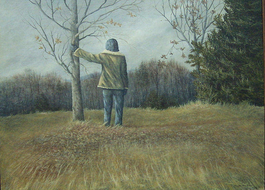 Tree Painting - His Country by Robert Harrington