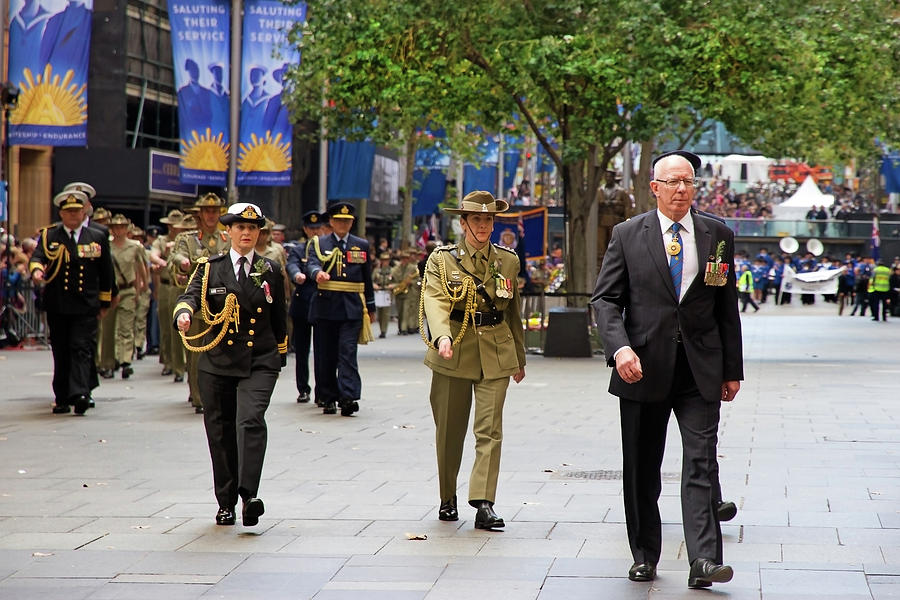 His Excellency Photograph - His Excellency General The Honourable David Hurley by Miroslava Jurcik