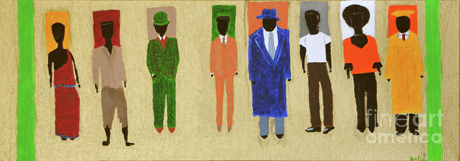 Harlem Painting - His Legacy by Kafia Haile