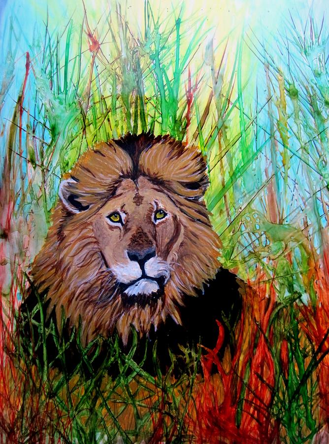 His Majesty Painting by Liz Borkhuis | Fine Art America