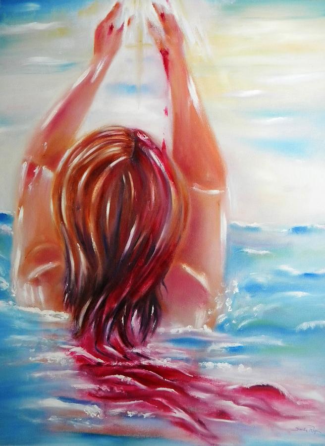 His Pain Painting By Sandy Ryan