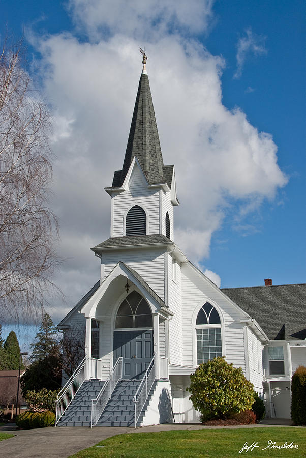 Historic 1904 Lutheran Church Photograph by Jeff Goulden