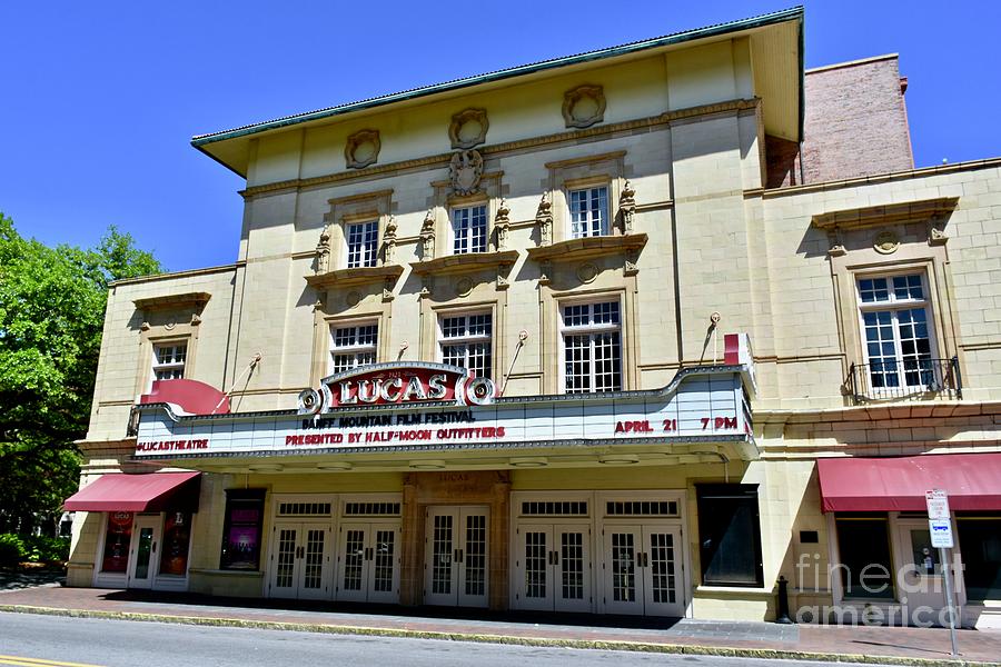 Historic Savannah Photograph - Historic 1920s revived Lucas theater by JL Images