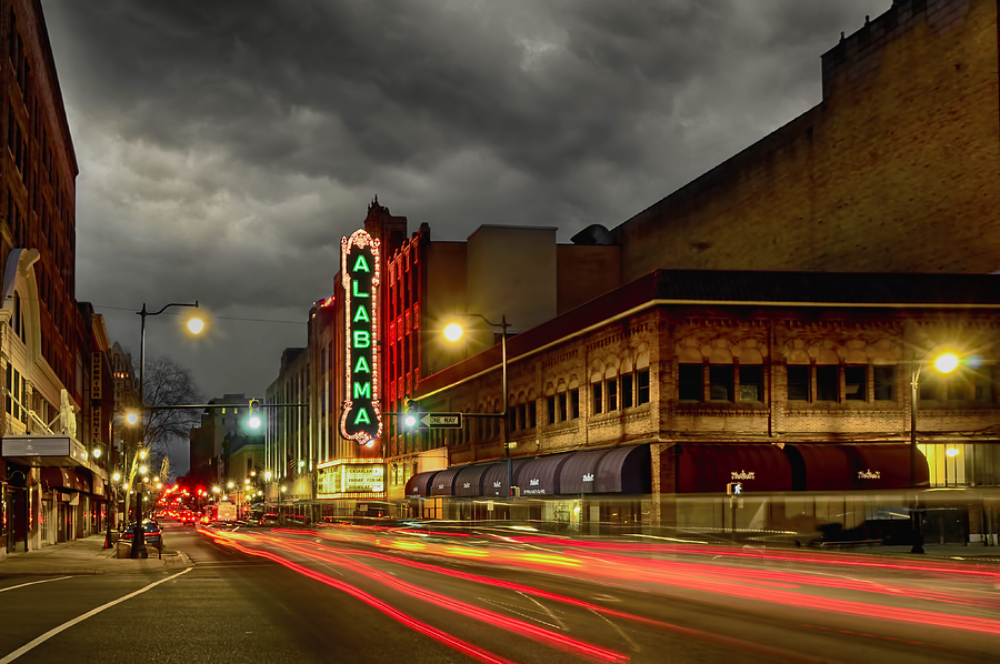 Historic Alabama Theater Photograph by Steven Michael
