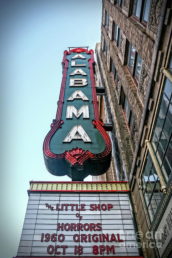 Historic Alabama Theater Photograph by Tracy Brock