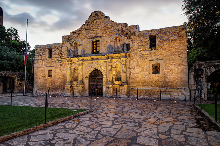 Historic Alamo Mission San Antonio Texas Photograph By Gregory Ballos   Historic Alamo Mission San Antonio Texas Gregory Ballos 