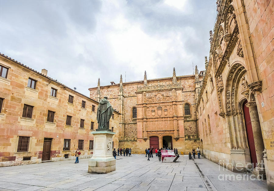 Historic and famous University of Salamanca, Castilla y Leon, Sp Photograph by JR Photography