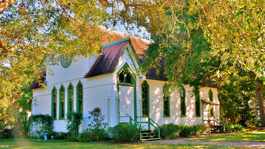 Historic Andrews Memorial Chapel Dunedin Florida Photograph by Lisa Wooten