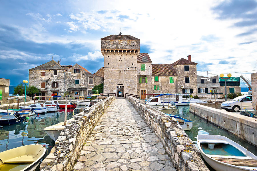 Historic architecture of Kastel Gomilica Photograph by Brch Photography